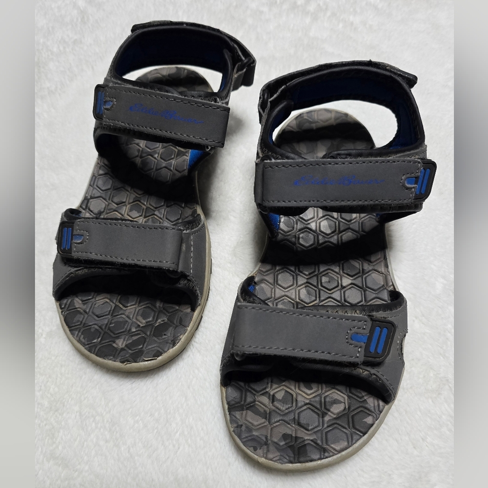 Eddie Bauer Kids Sandals Size 3 Boys Girls Shoes Velcro Slides